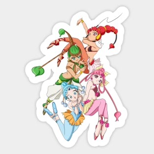 Amazoness Quartet Sticker